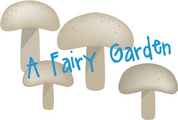 Picture of Fairy Garden SVG File