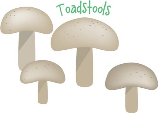 Picture of Toadstools SVG File
