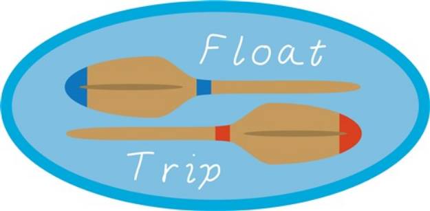 Picture of Float Trip SVG File