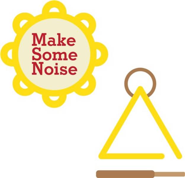 Picture of Make Some Noise SVG File