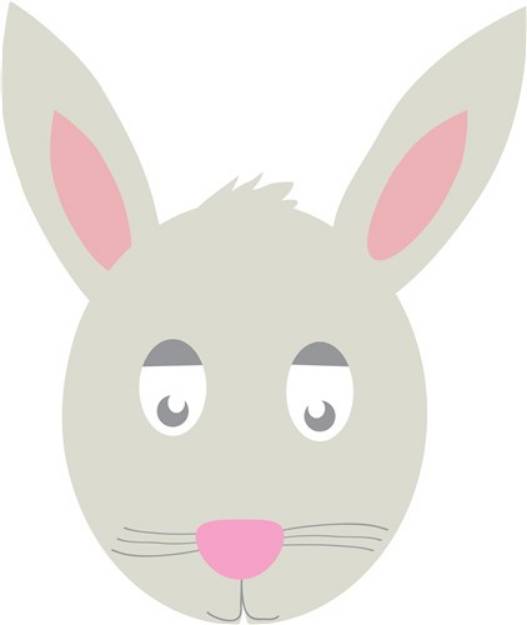 Picture of Rabbit Head SVG File