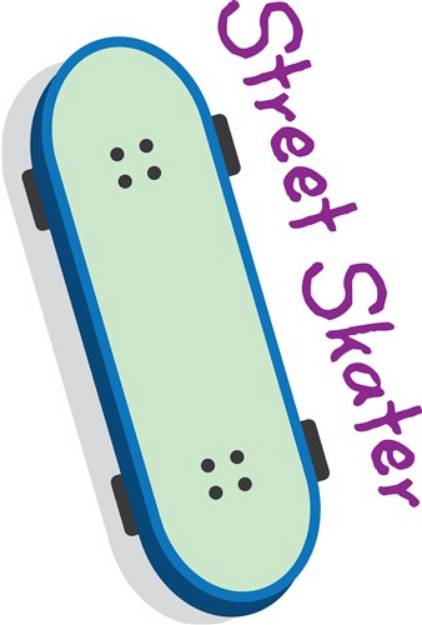 Picture of Street Skater SVG File