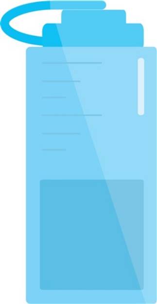 Picture of Water Bottle SVG File