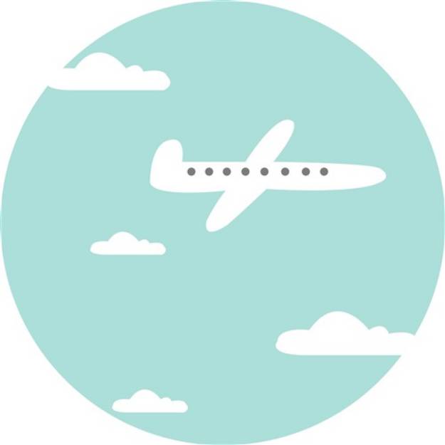 Picture of Airplane SVG File