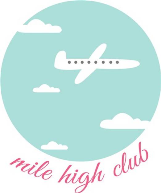 Picture of Mile High Club SVG File