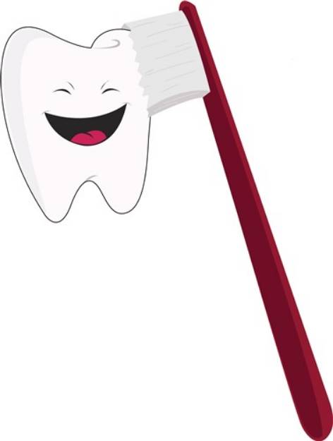 Picture of Brush Teeth SVG File