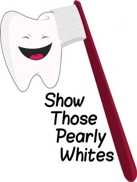 Picture of Pearly Whites SVG File