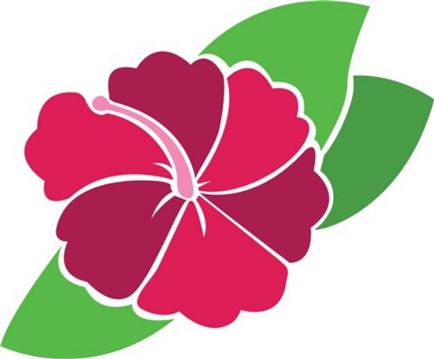 Picture of Tropical Flower SVG File