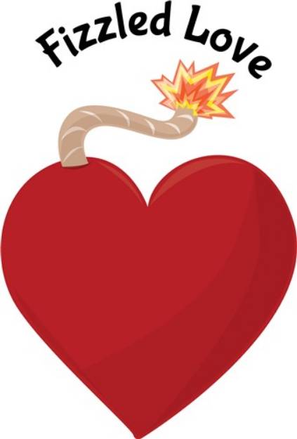 Picture of Fizzled Love SVG File