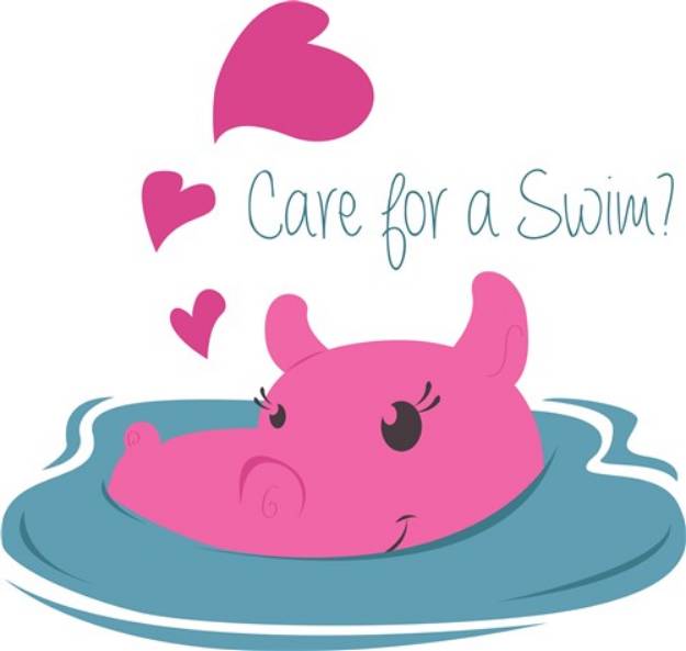 Picture of Care For Swim SVG File