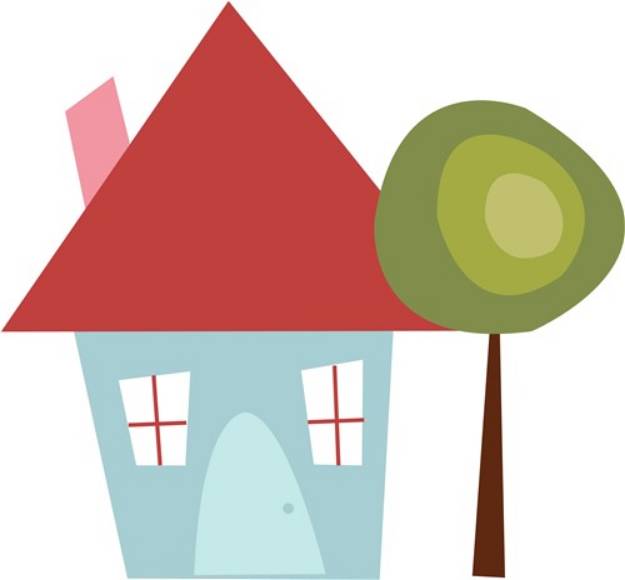 Picture of Little House SVG File