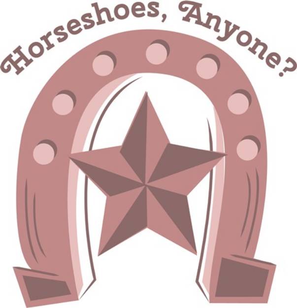 Picture of Horsehoes Anyone SVG File