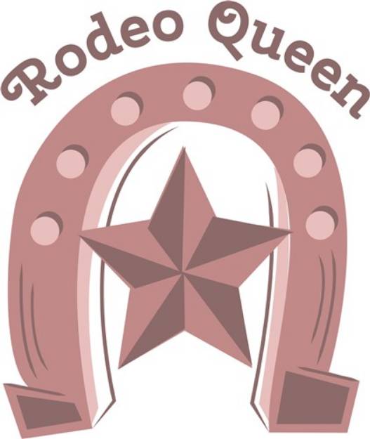 Picture of Rodeo Queen SVG File