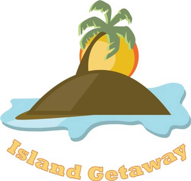 Picture of Island Getaway SVG File