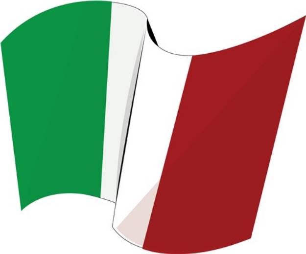 Picture of Italian Flag SVG File
