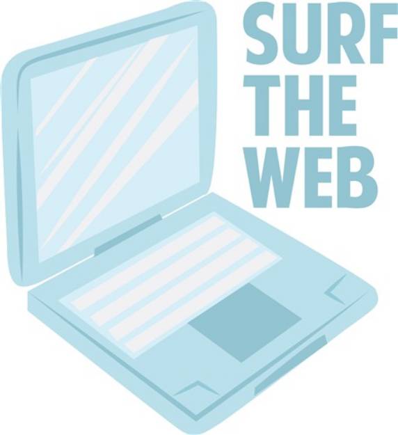 Picture of Surf The Web SVG File
