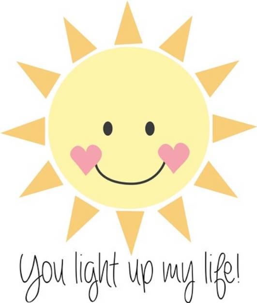 Picture of Light Up My Life SVG File