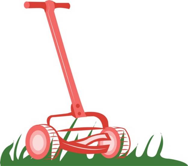 Picture of Lawn Mower SVG File