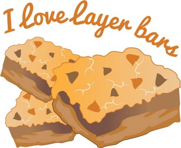 Picture of Love Layer Bars SVG File