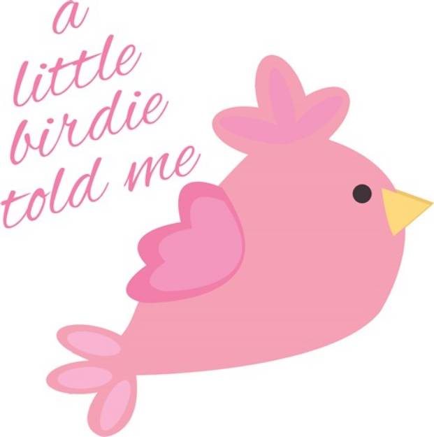 Picture of Little Birdie SVG File