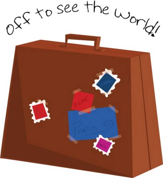 Picture of See The World SVG File