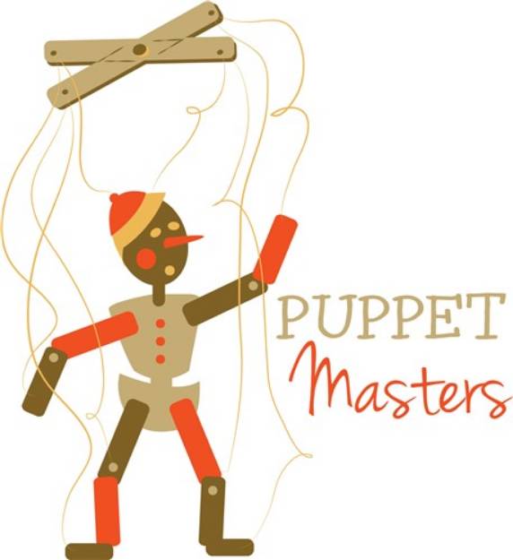 Picture of Puppet Masters SVG File