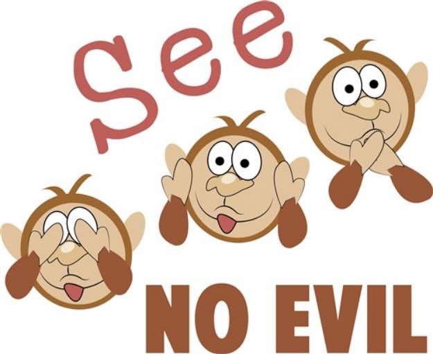 Picture of See No Evil SVG File