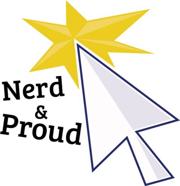 Picture of Nerd & Proud SVG File