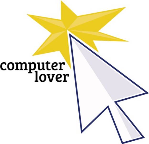 Picture of Computer Lover SVG File