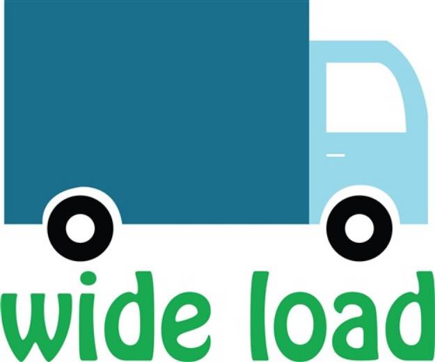 Picture of Wide Load SVG File