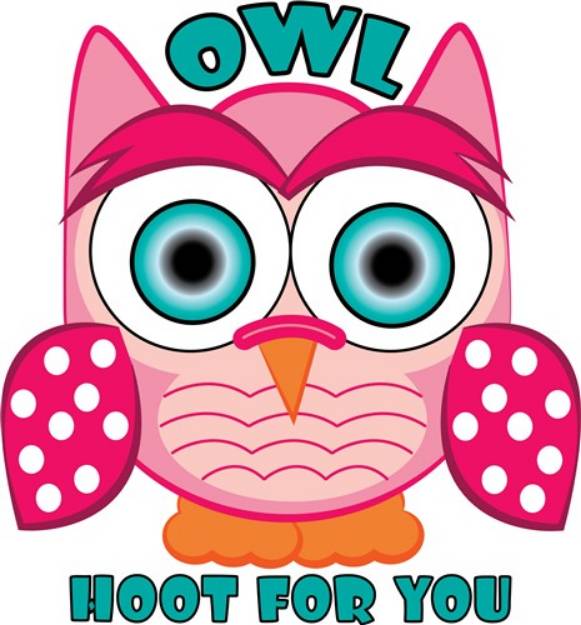Picture of Hoot For You SVG File
