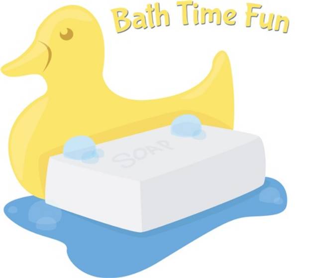 Picture of Bath Time Fun SVG File