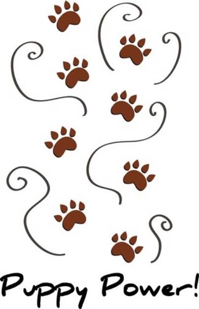 Picture of Puppy Power SVG File
