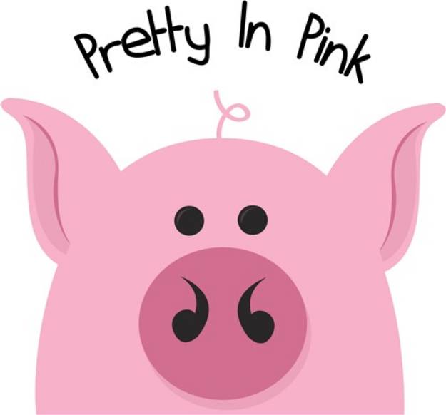 Picture of Pretty In Pink SVG File