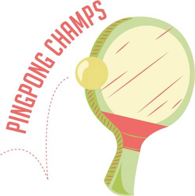 Picture of Ping Pong Champs SVG File