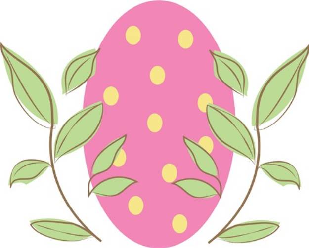 Picture of Easter Egg SVG File