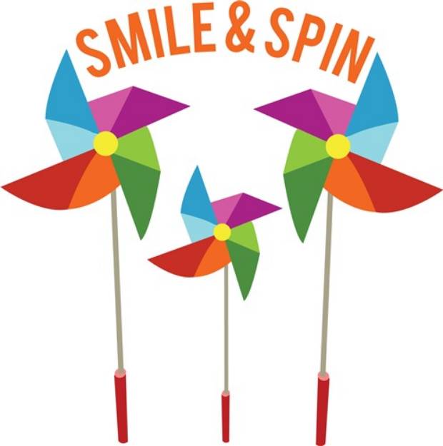 Picture of Smile & Spin SVG File