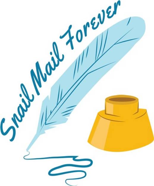 Picture of Snail Mail SVG File