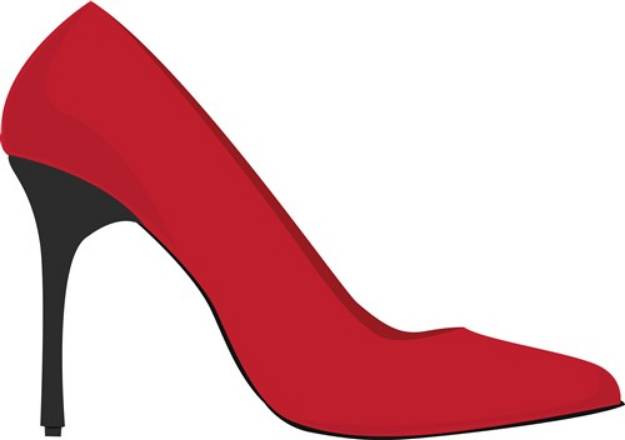 Picture of Red Shoe SVG File