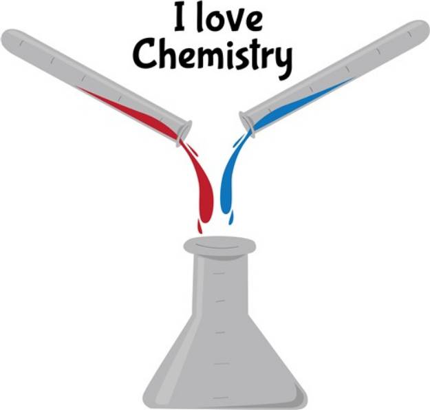 Picture of Love Chemistry SVG File
