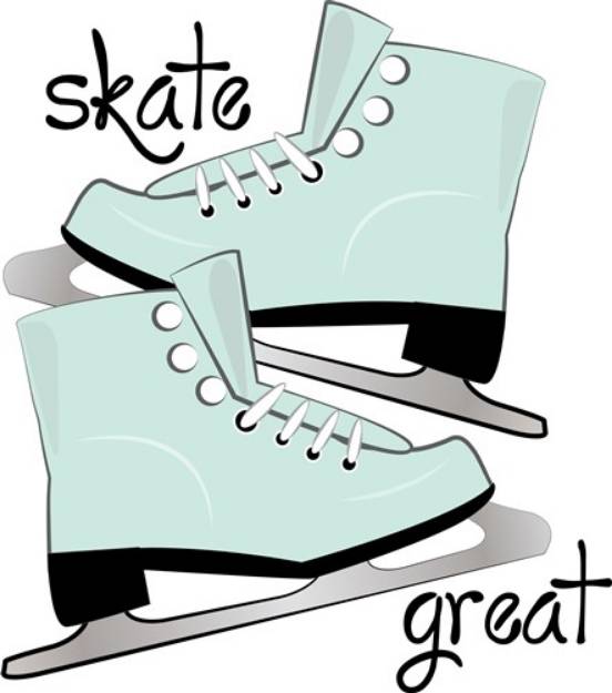 Picture of Skate Great SVG File