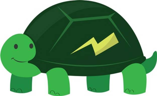 Picture of Fast Turtle SVG File