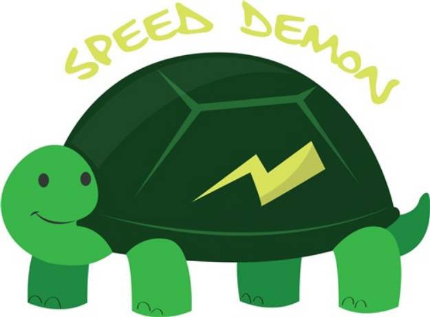 Picture of Speed Demon SVG File