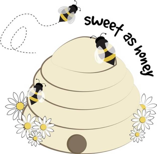 Picture of Sweet As Honey SVG File