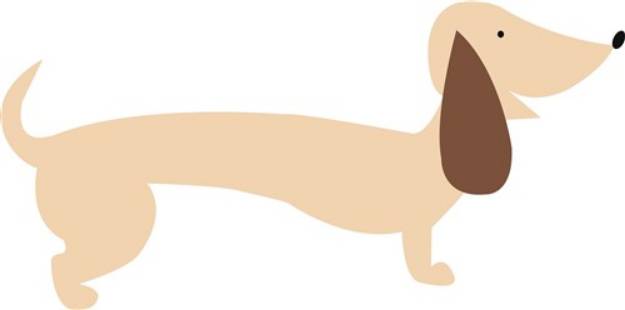 Picture of Dachshund SVG File