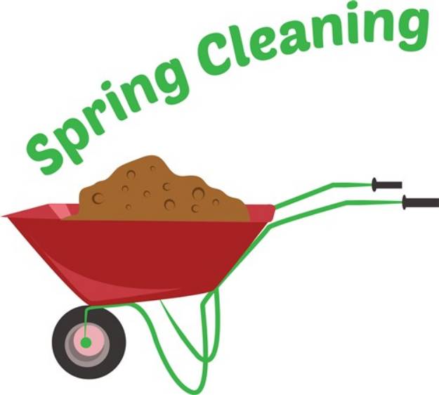 Picture of Spring Cleaning SVG File