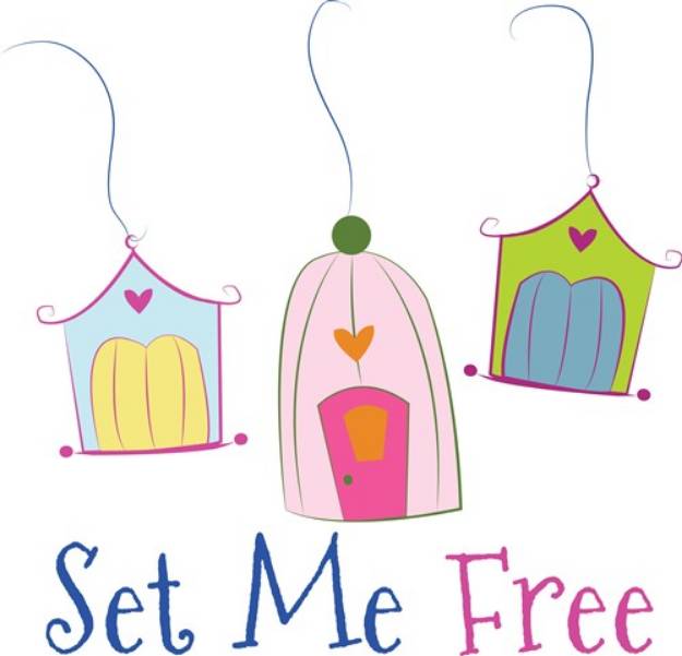 Picture of Set Me Free SVG File