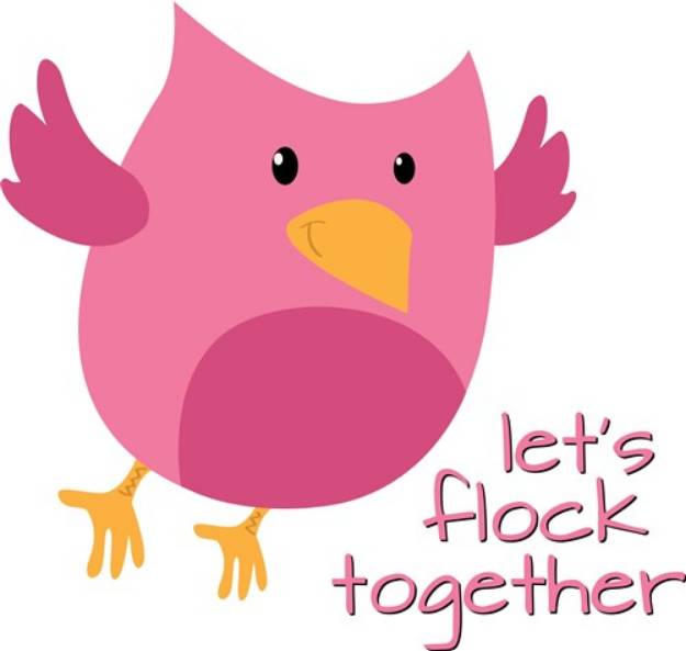 Picture of Flock Together SVG File