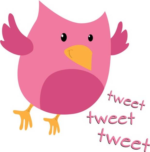 Picture of Tweet Bird SVG File