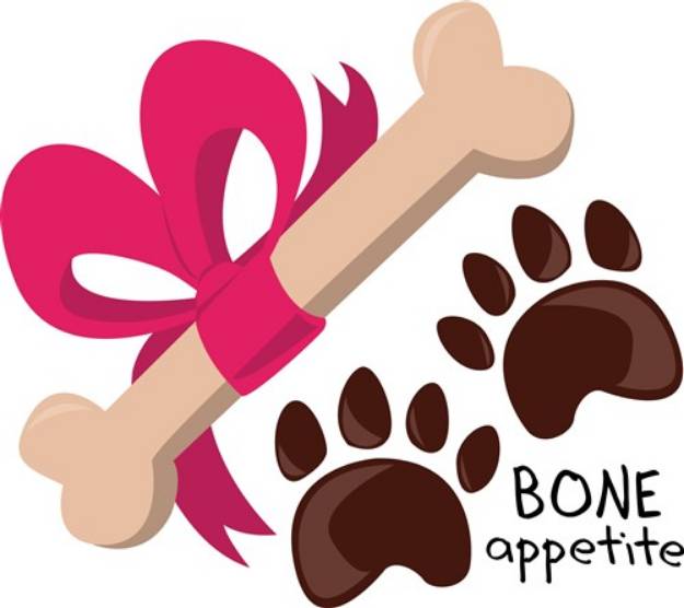 Picture of Bone Appetite SVG File
